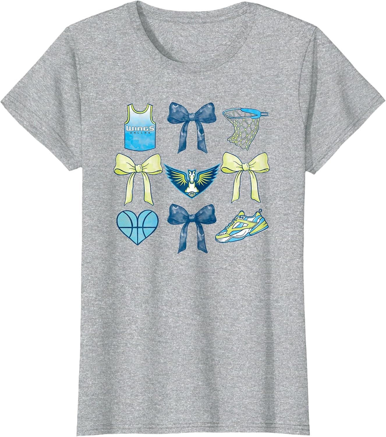 WNBA Dallas Wings Bow Grid