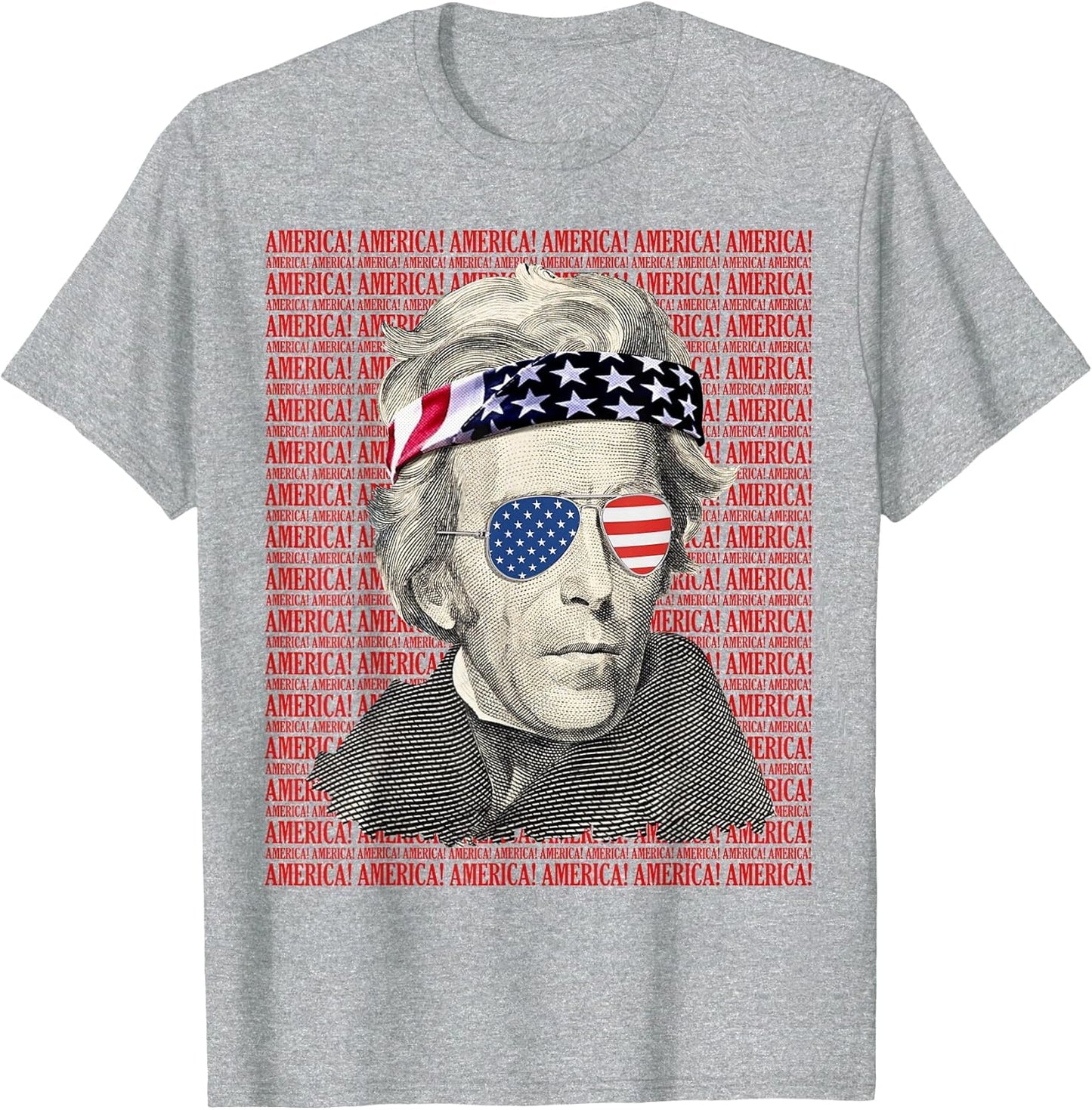 Andrew Jackson America! Patriotic USA Vintage 4th of July