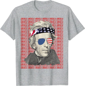 Andrew Jackson America! Patriotic USA Vintage 4th of July