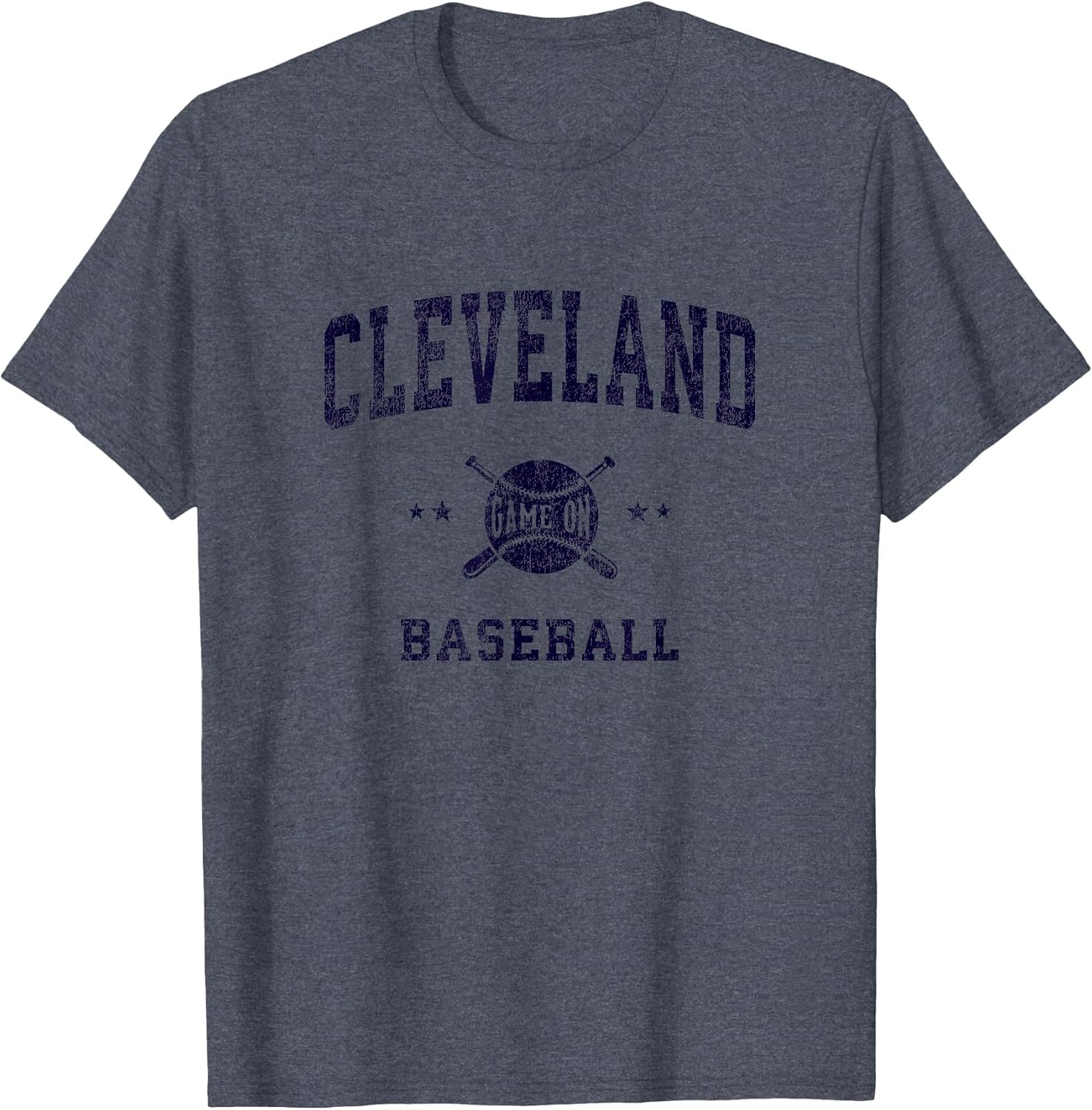 Cleveland Vintage Baseball Throwback Retro Design