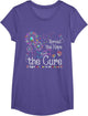 Fight Cancer in All and Everyday Colors Ribbons Flower Heart