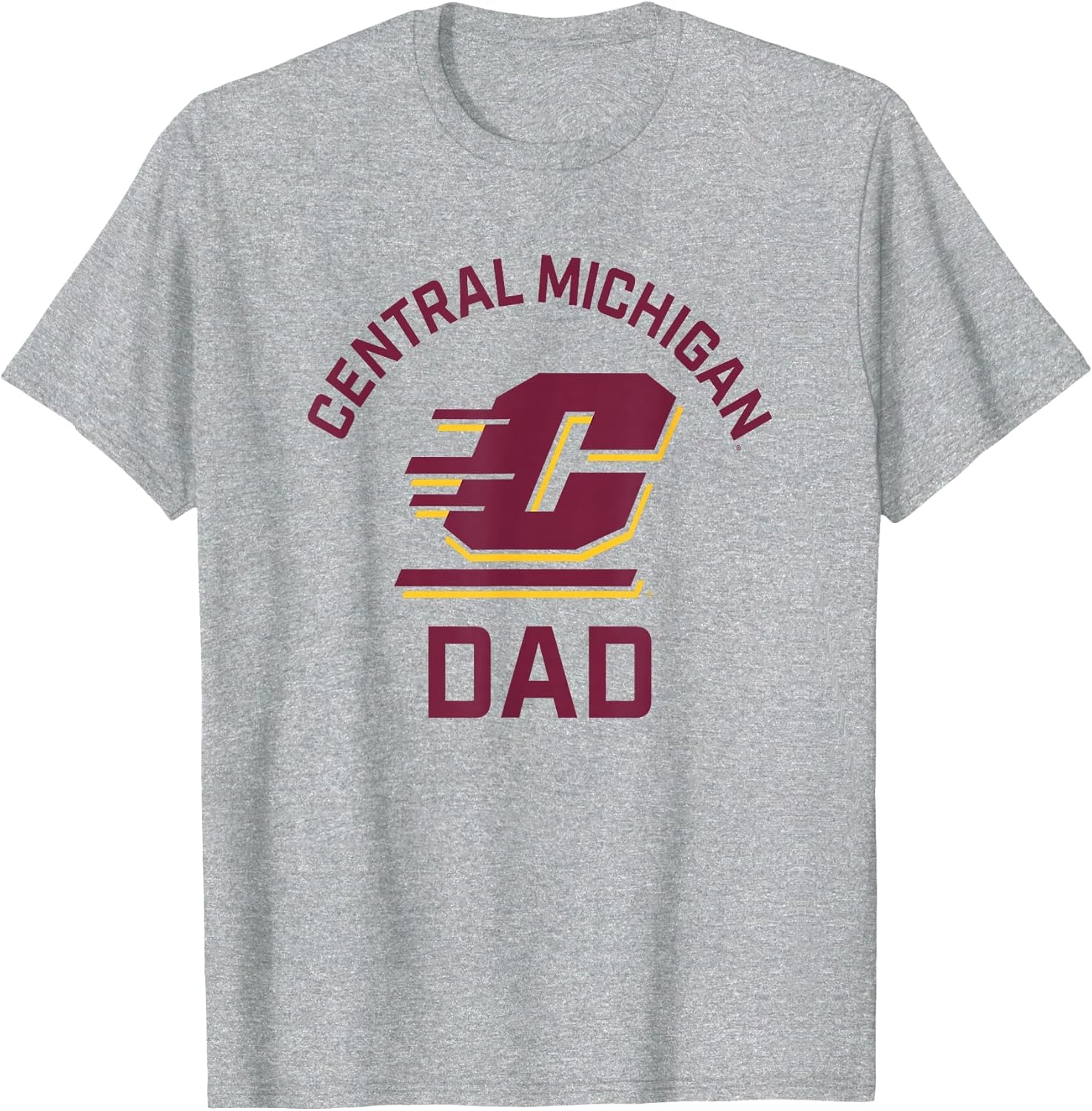 Central Michigan University CMU Chippewas Arched Dad