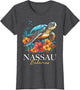 Nassau Bahamas Sea Turtle Diving Surfer Souvenir