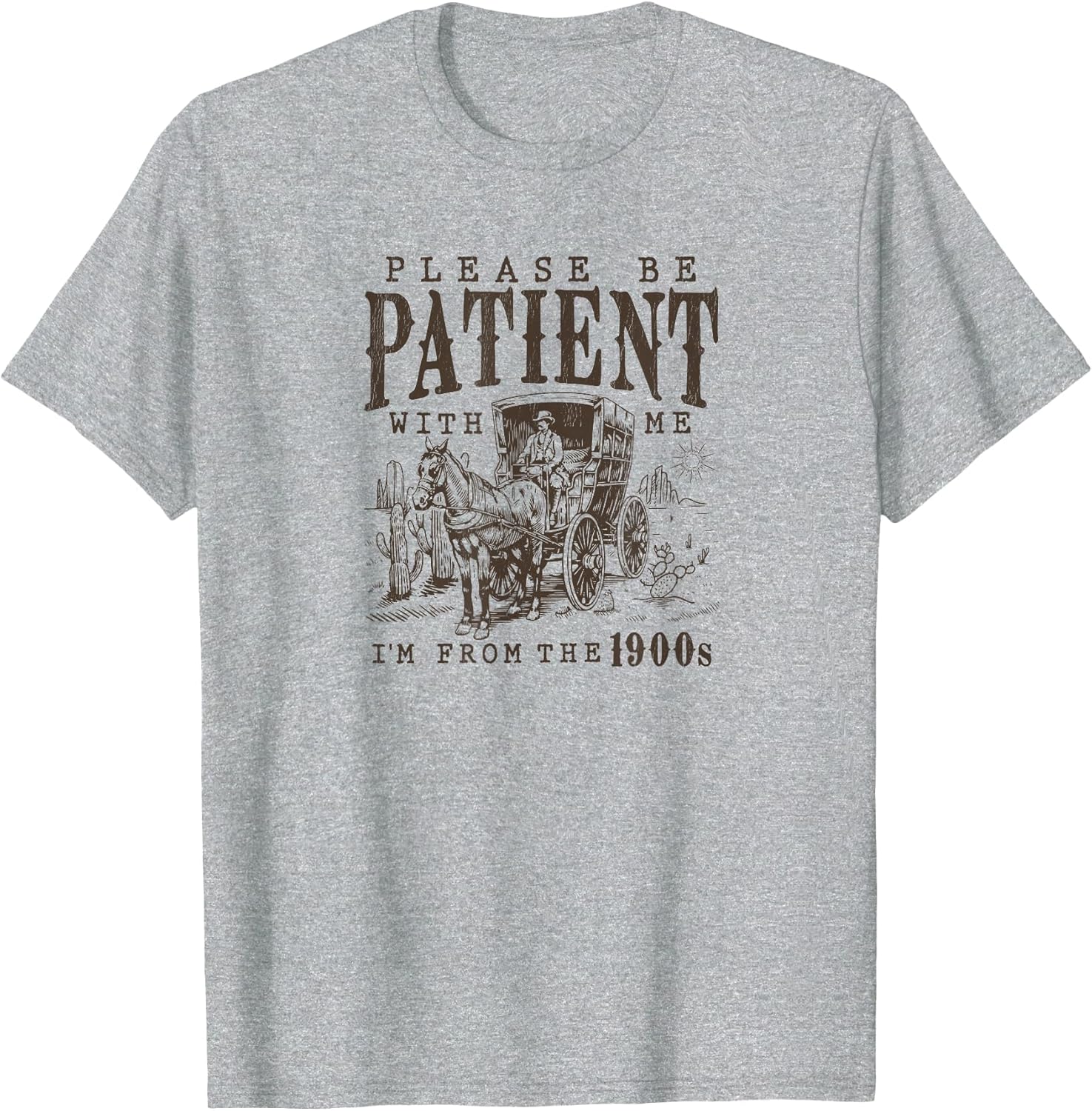 Please Be Patient I'm from The 1900s Funny Boomer Meme Print
