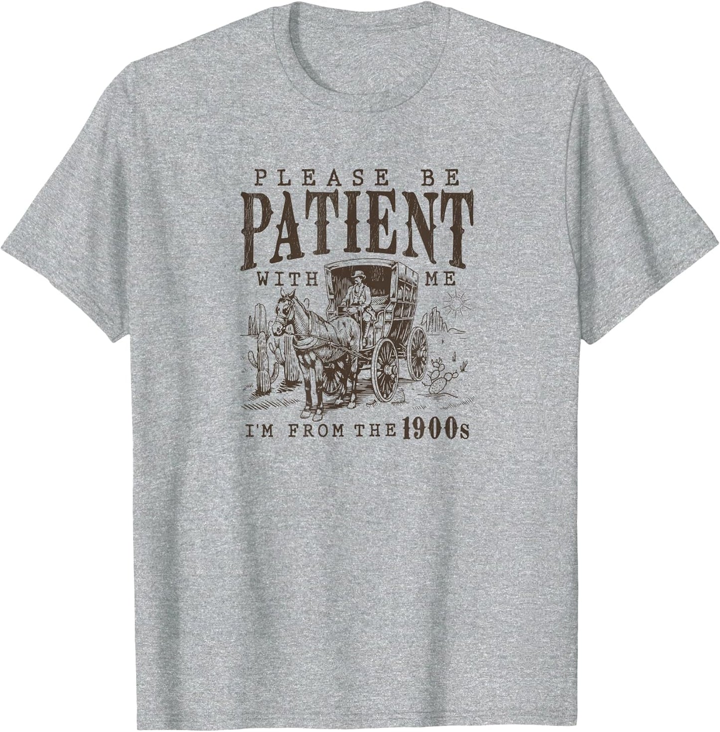 Please Be Patient I'm from The 1900s Funny Boomer Meme Print