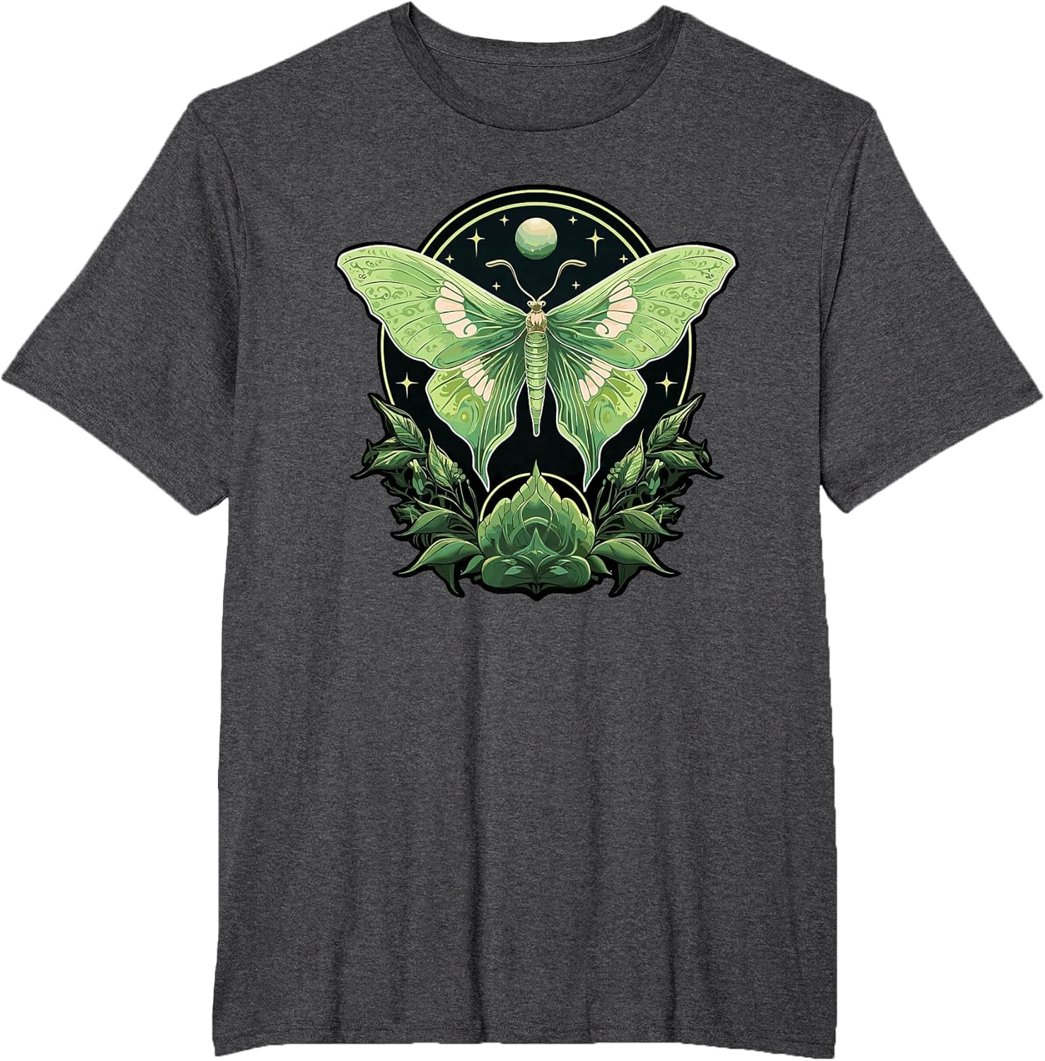 Luna Moth Insect Lover Witchy Aesthetic Moon Fairycore