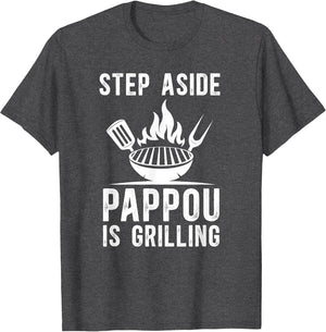 Pappou is Grilling Greek Grandpa Pappou Grandfather