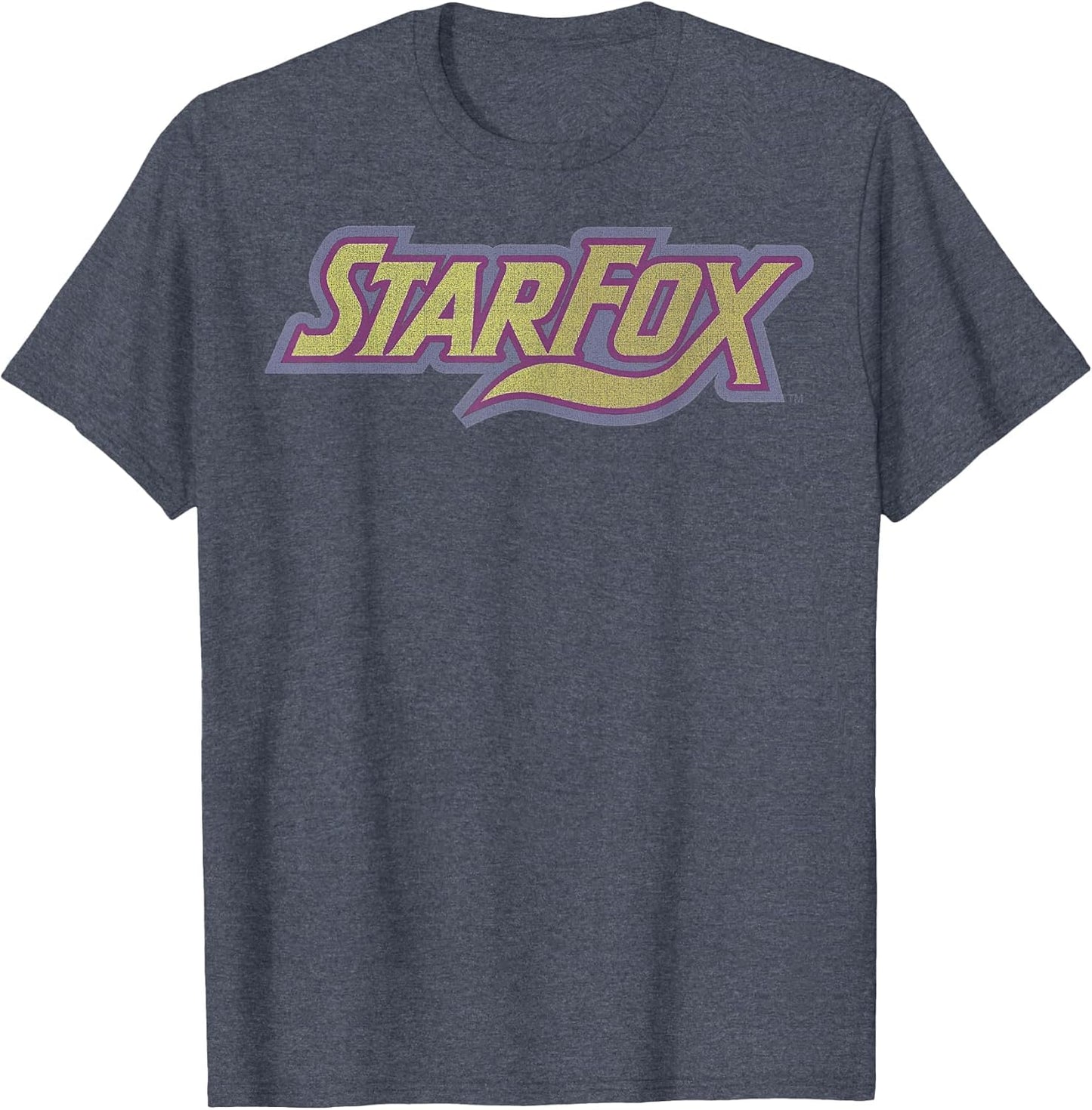 Star Fox Vintage Distressed Game Logo Graphic