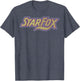 Star Fox Vintage Distressed Game Logo Graphic