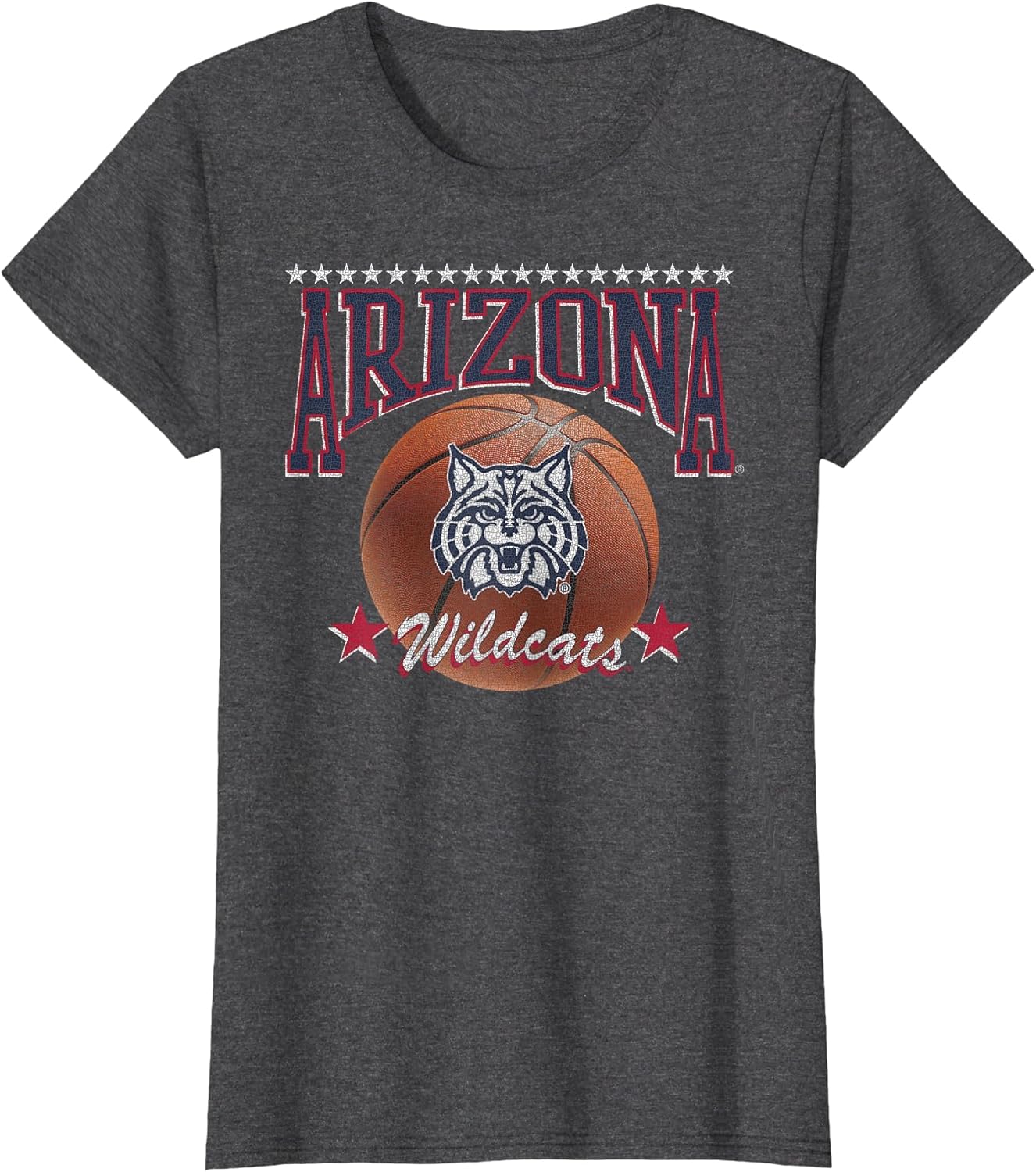 Arizona Wildcats Basketball Vintage Stars