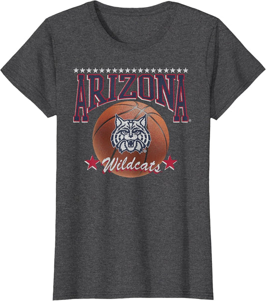 Arizona Wildcats Basketball Vintage Stars