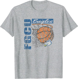 Florida Gulf Coast Eagles Vintage Basketball 90's Gray