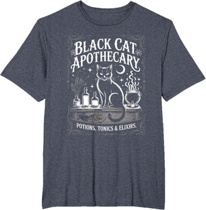 Black Cat Apothecary Potions Elixirs Magic Witchy Herbal