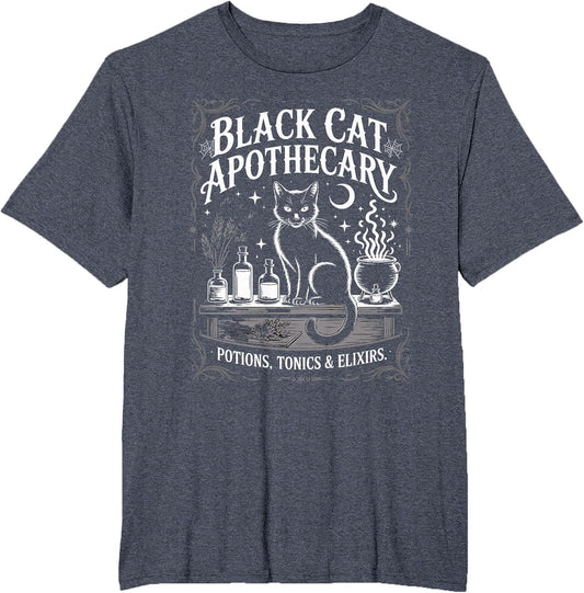 Black Cat Apothecary Potions Elixirs Magic Witchy Herbal
