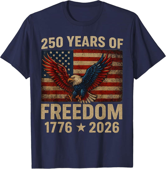 250 Years American Flag Anniversary USA 250th Birthday