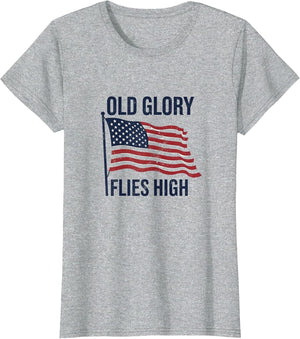 Old Glory Flies High Patriotic Design