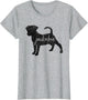 Distressed Silhouette of Jackabee Dog