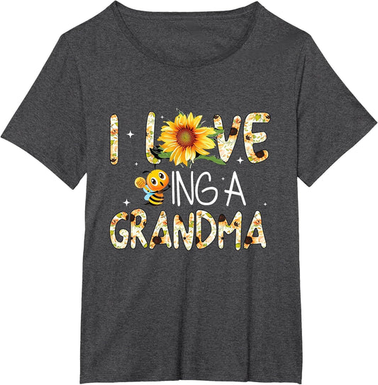 I Love Being A Grandma Sunflower Bee Mother's Day