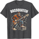 Bassquatch Bigfoot Sasquatch Bass Guitar Player Distressed