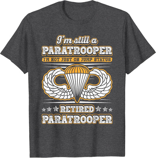 Jump Status Retired Airborne Paratrooper