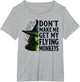 Don't Make Me Get My Flying Monkeys Funny Witch Halloween