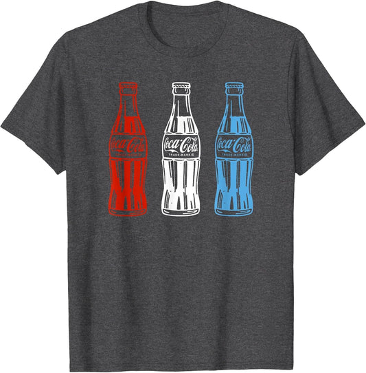Coca-Cola Triple Americana Bottles Outline