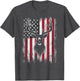 Deer Hunting American Flag
