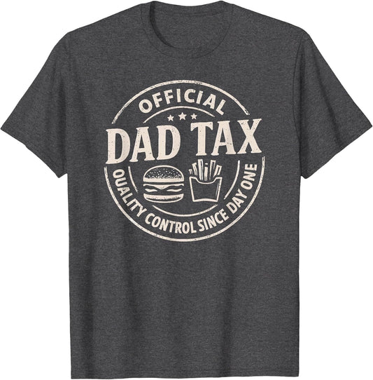 Dad Tax Logo, Funny Daddy Papa Fathers Day