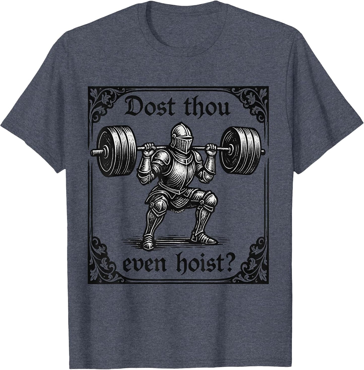 dost Thou Even Hoist Funny Gothic deadlifting Gym Workout
