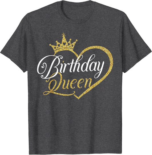 Birthday Queen B-Day Party Happy Birthday Girls Women