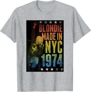 Blondie Rainbow Made in NYC 1974 Vintage Band
