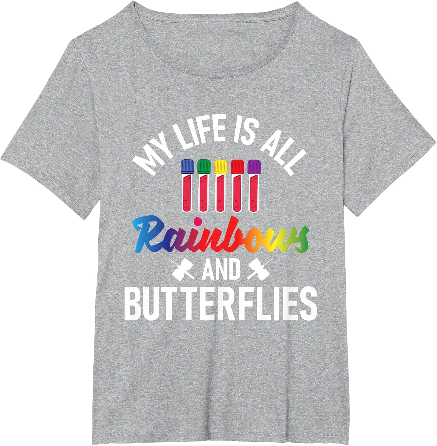 Rainbows and Butterflies - Phlebotomy Nurse Phlebotomist