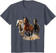 Vintage Horses Lover Graphic Women Boys Girls