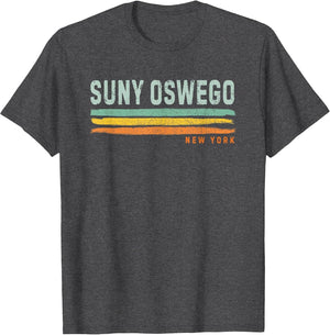 Vintage Stripes SUNY Oswego NY