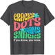 Retro Mahjong Cracks Dots Bams Snacks, Women Groovy Floral