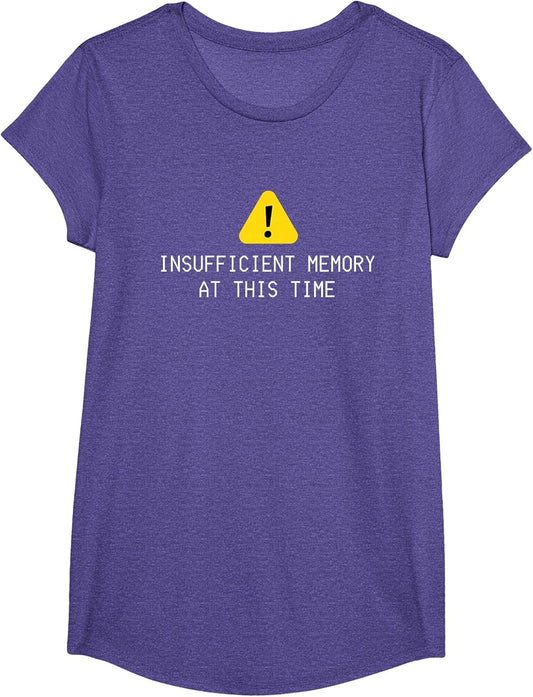 Insufficient Memory at This Time Funny Tech Error