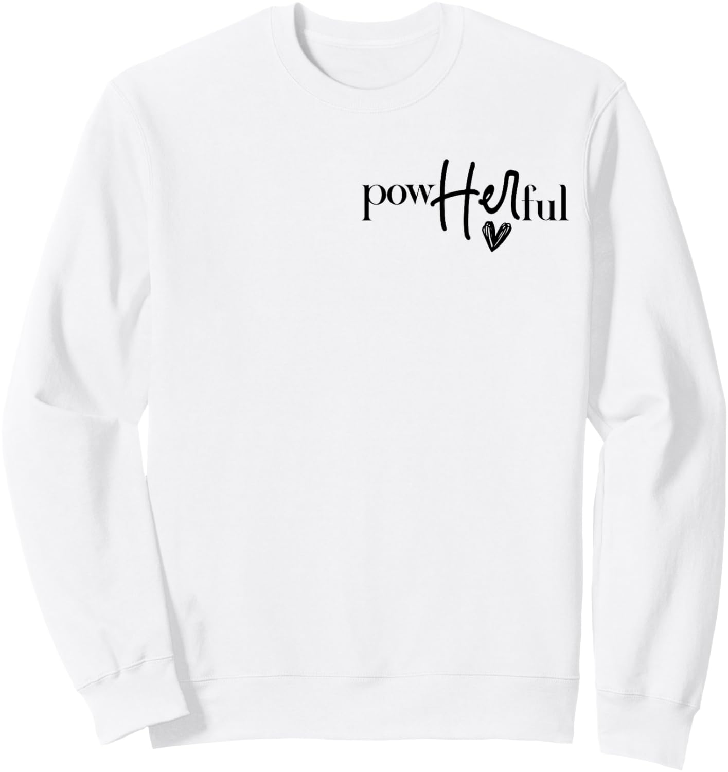 She Overcame Everything That Was Meant To Destroy Her Women Sweatshirt - Sweatshirt | White