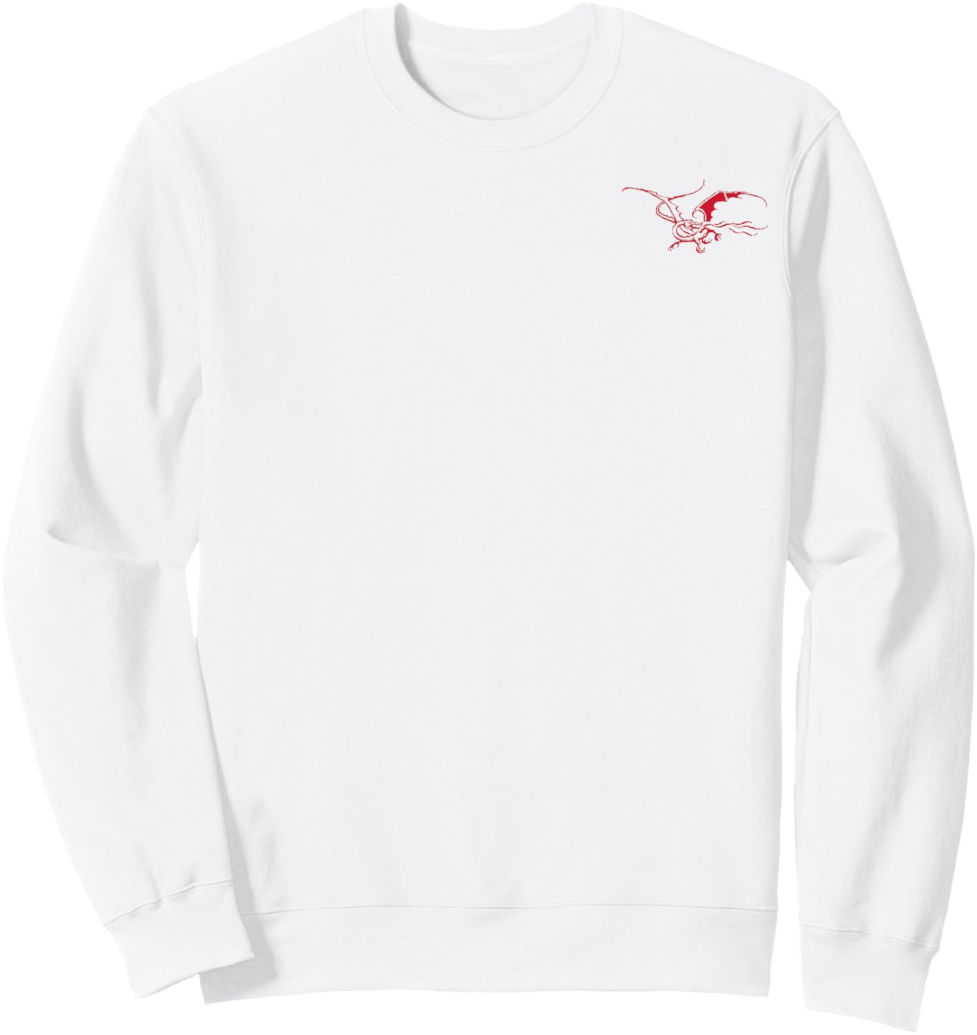 The Hobbit - An Unexpected Journey Thorin's Map Smaug Dragon Sweatshirt - Sweatshirt | White
