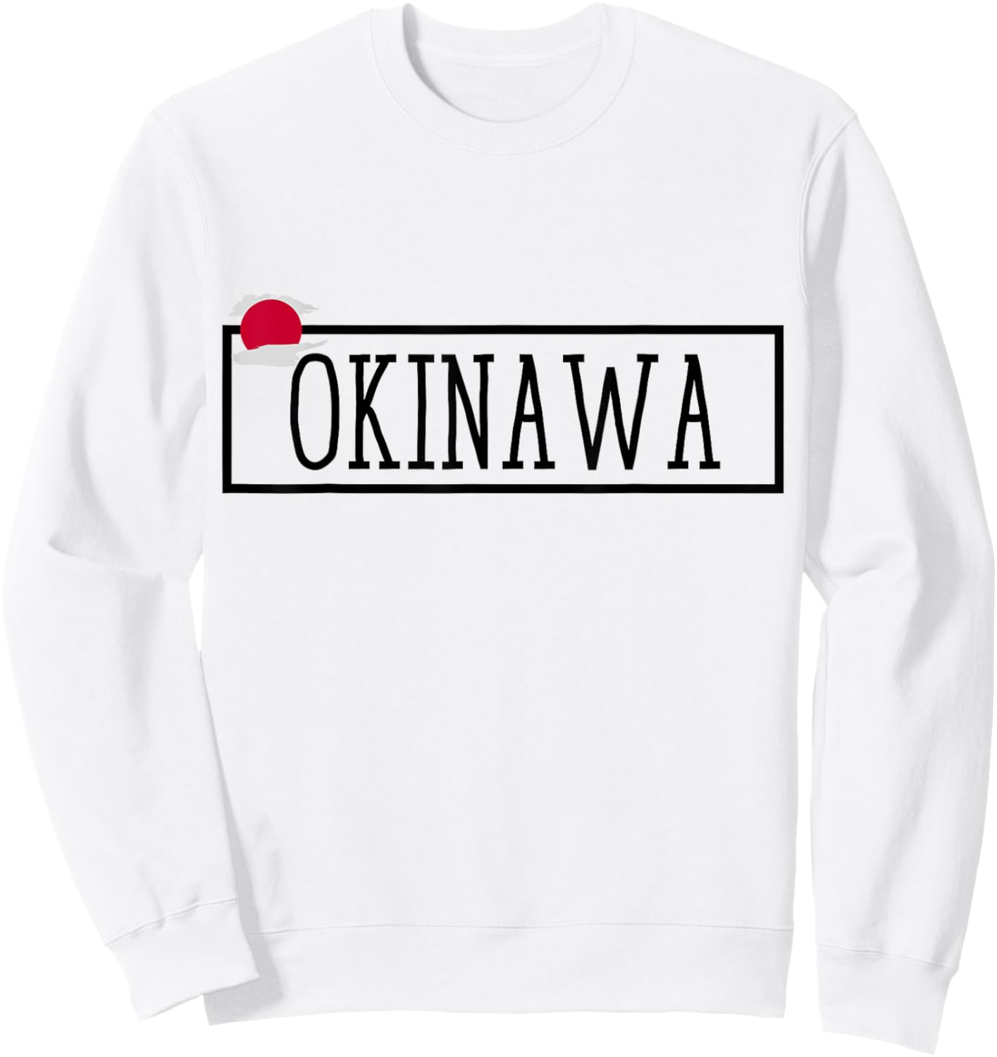 Okinawa Novelty City Japan Vacation Traveling Women Men Sweatshirt - Sweatshirt | White