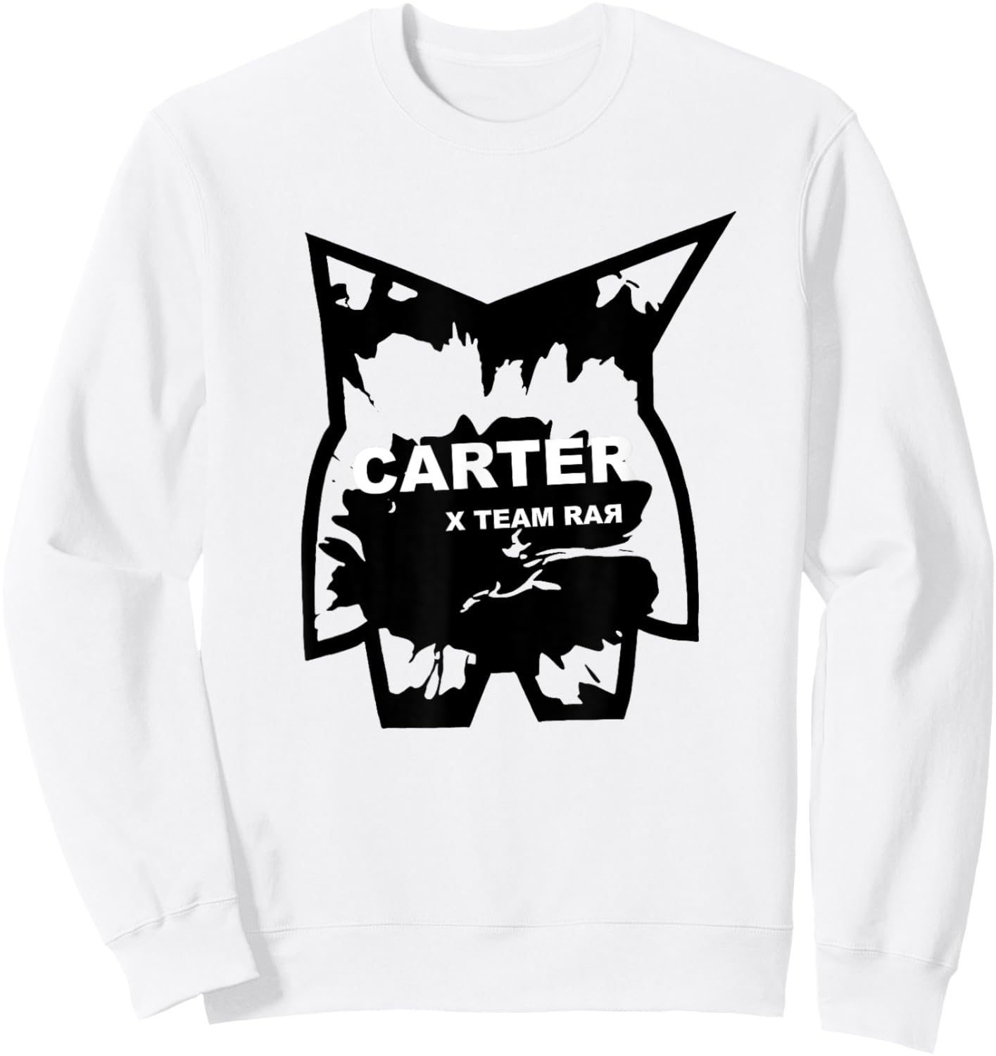 Team RAR Funny Women Kids Sweatshirt - Sweatshirt | White