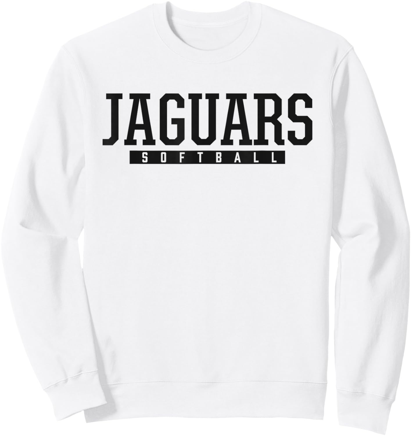 West Jordan Jaguars Softball HS Sweatshirt - Sweatshirt | White