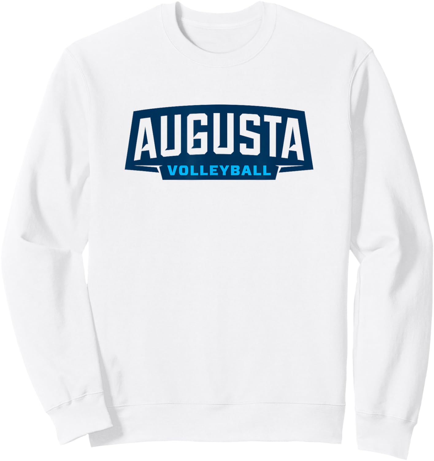 Augusta University Jaguars Premium Collegiate Volleyball Sweatshirt - Sweatshirt | White