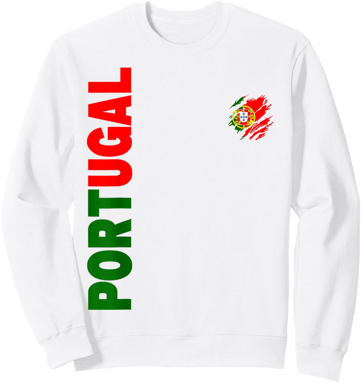 Portugal Fan Sweatshirt - Sweatshirt | White