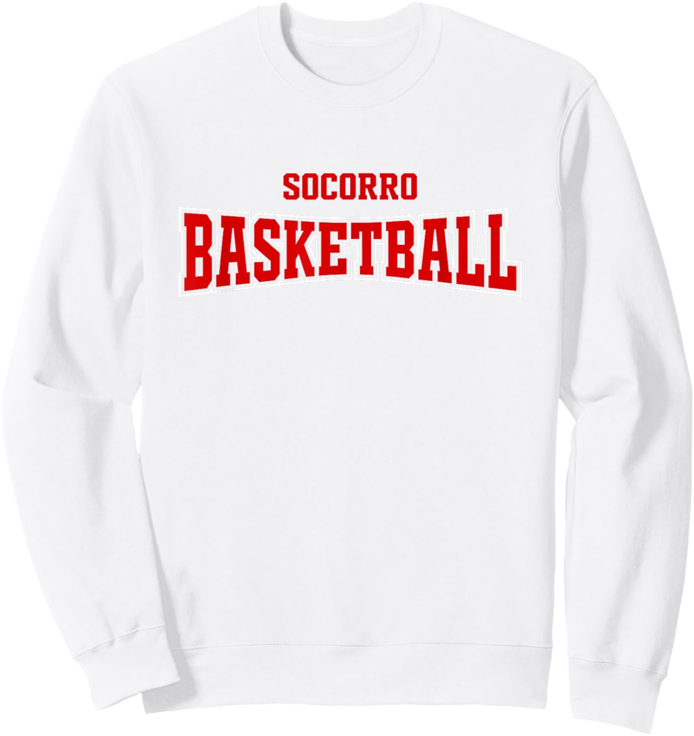 Socorro High School Basketball Warp HS Sweatshirt - Sweatshirt | White