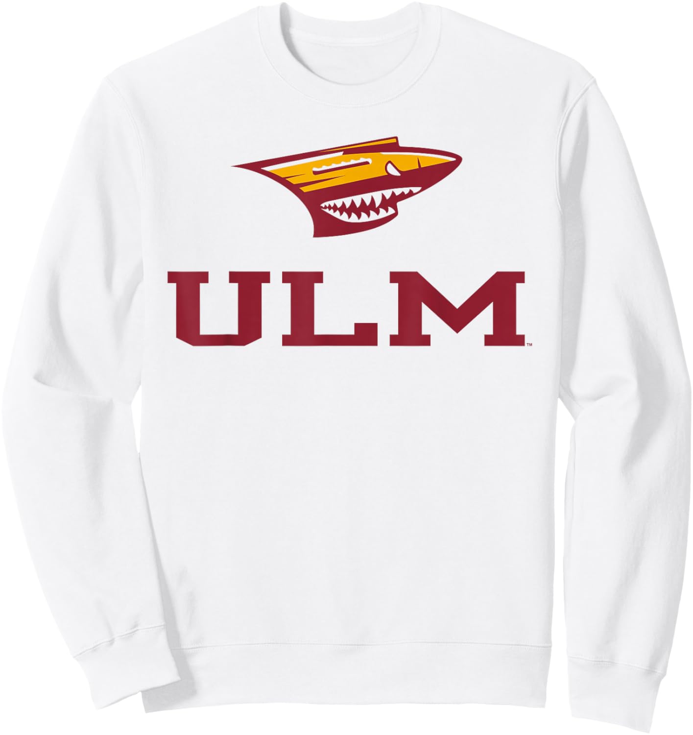 Louisiana Monroe Warhawks Sportsmanship White Sweatshirt - Sweatshirt | White
