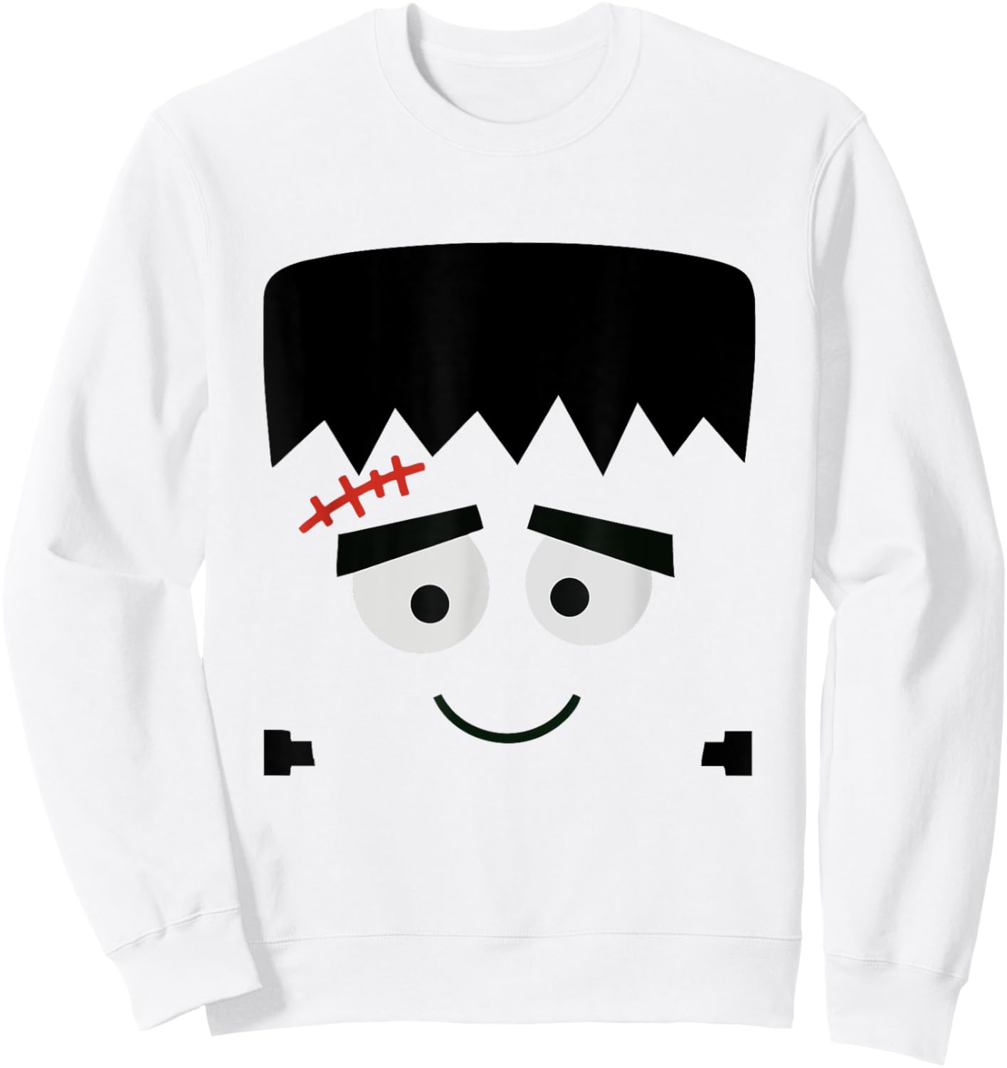 Frankenstein Little Monster Halloween Costume Sweatshirt - Sweatshirt | White