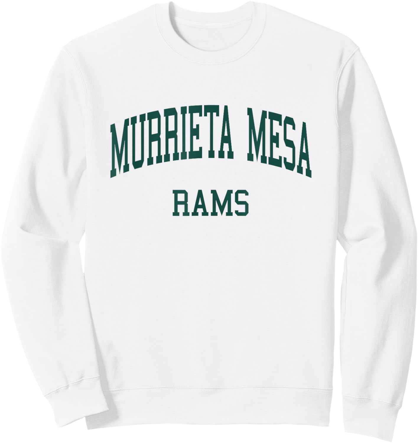 Murrieta Mesa High School HS Murrieta CA Retro Sweatshirt - Sweatshirt | White