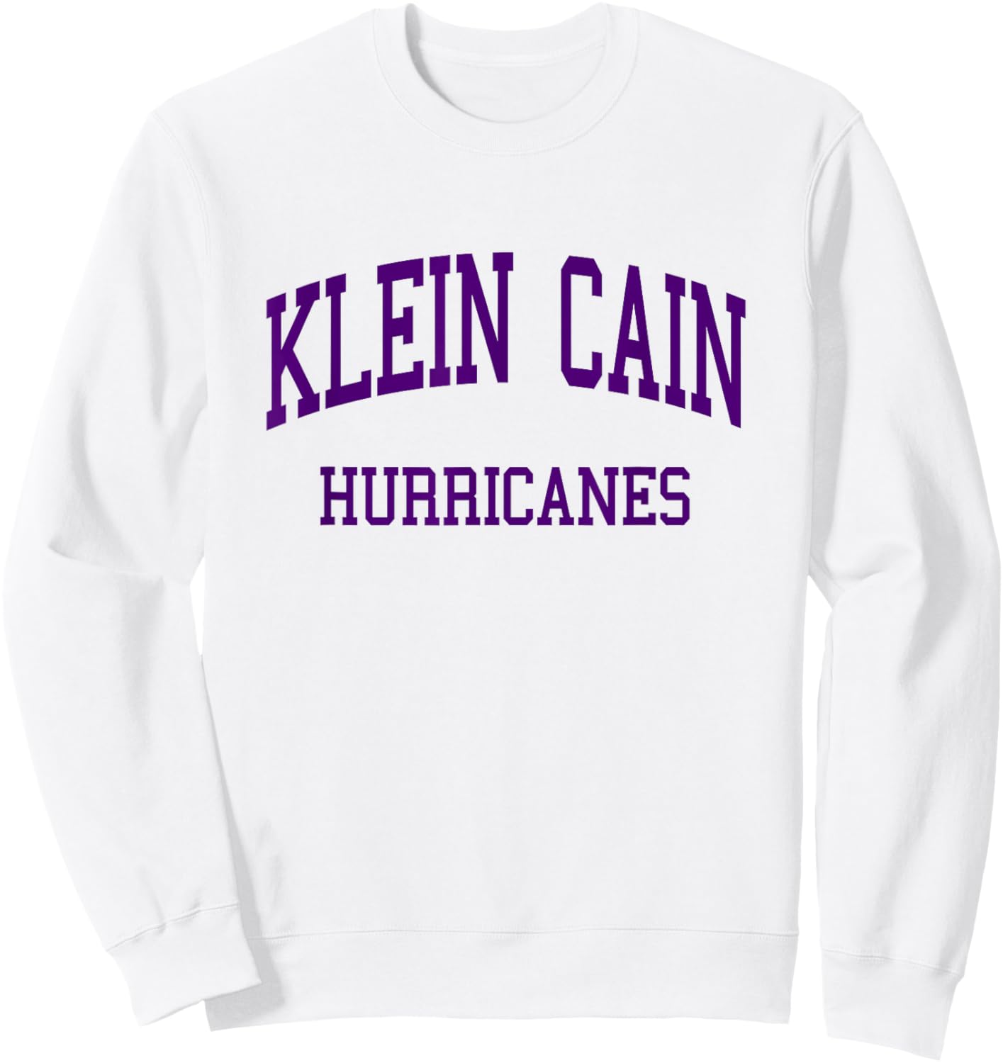 Klein Cain High School HS Klein TX Retro Sweatshirt - Sweatshirt | White