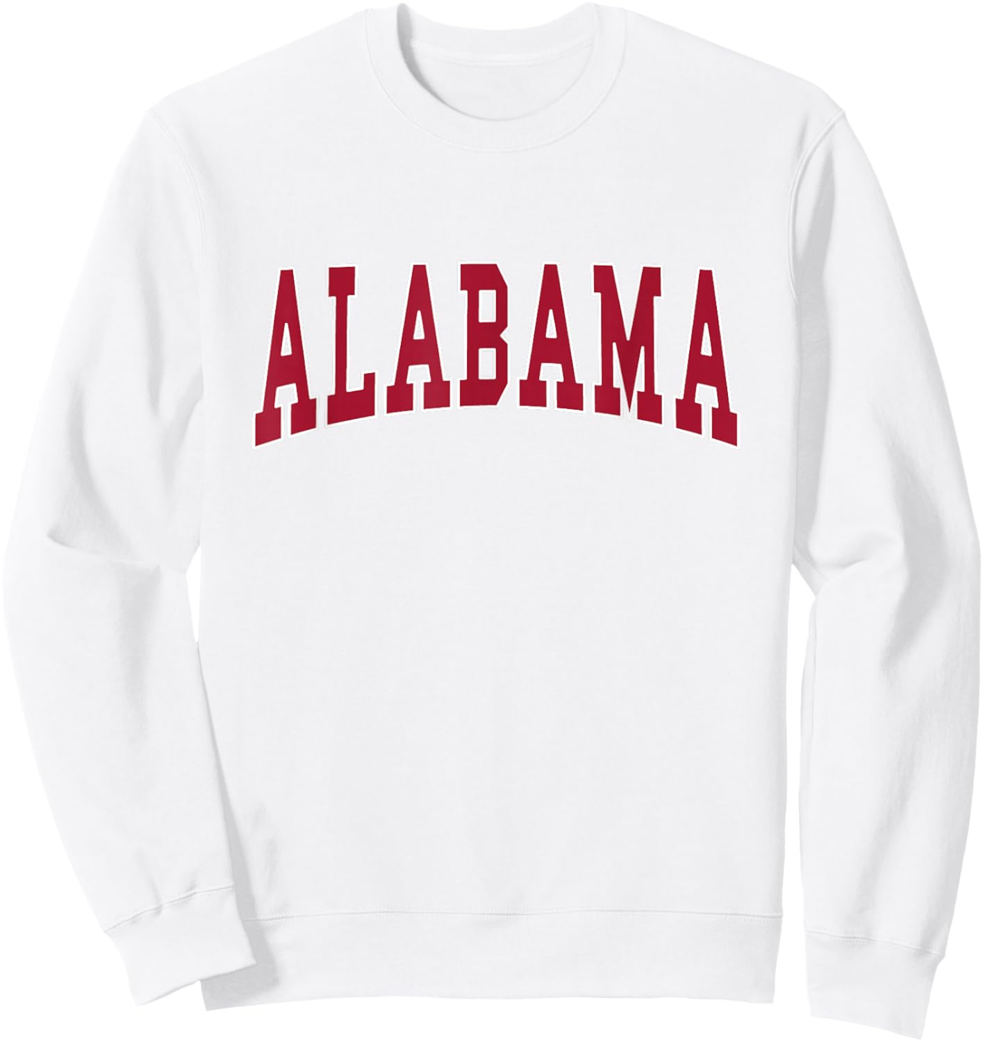 Alabama - Throwback Design - Classic Sweatshirt - Sweatshirt | White