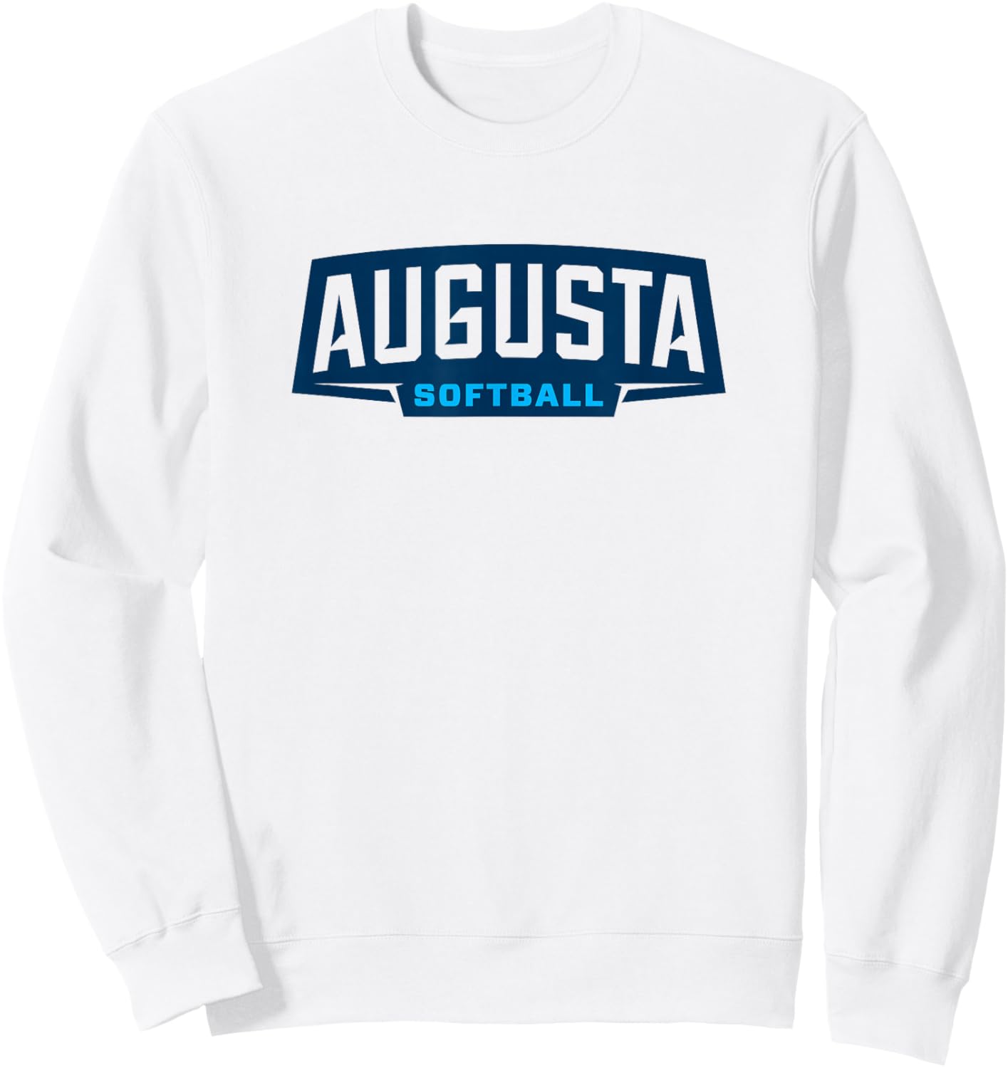 Augusta University Jaguars Premium Collegiate Softball Sweatshirt - Sweatshirt | White